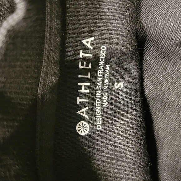 Athleta Farallon Sweatshirt Black Large - Picture 6 of 9